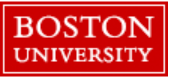 Boston University Logo